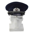 Original deutsches Justizdienst Mdl Schirmmütze Kordel NVA Soldat Abzeichen Blau