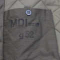 Originaler deutscher Militär-DDR-Feldmantel, Heeresausgabe, Vintage-Überschuss, Olivgrün