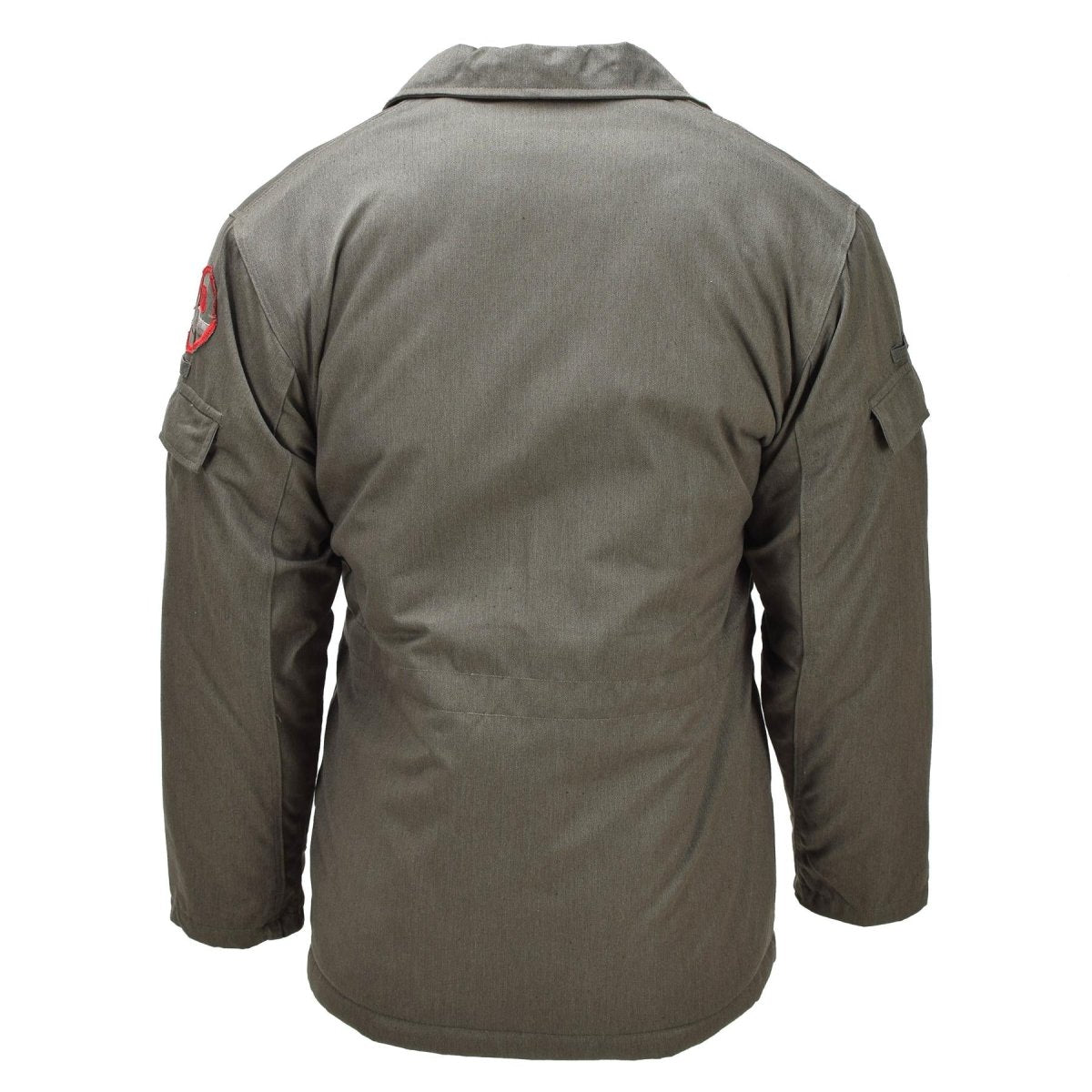 Originaler deutscher Militär-DDR-Feldmantel, Heeresausgabe, Vintage-Überschuss, Olivgrün