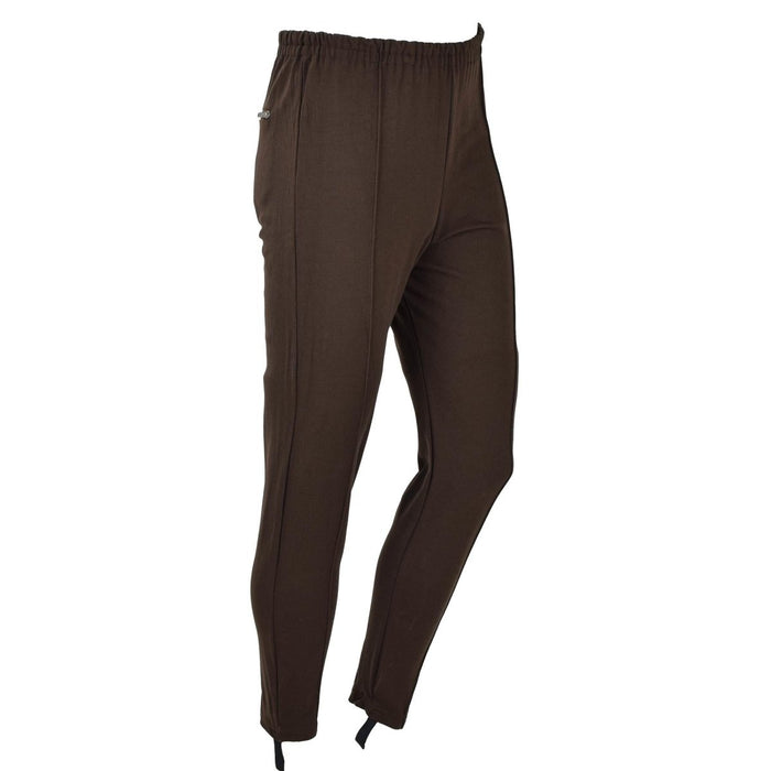 Original Bundeswehr NVA braune Jogginghose Sport Steigbügel-Trainingshose - GoMilitar