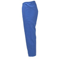 Original deutsche Militär-Pyjamahose, elastische Taille, entspannte Nachtwäsche, blau