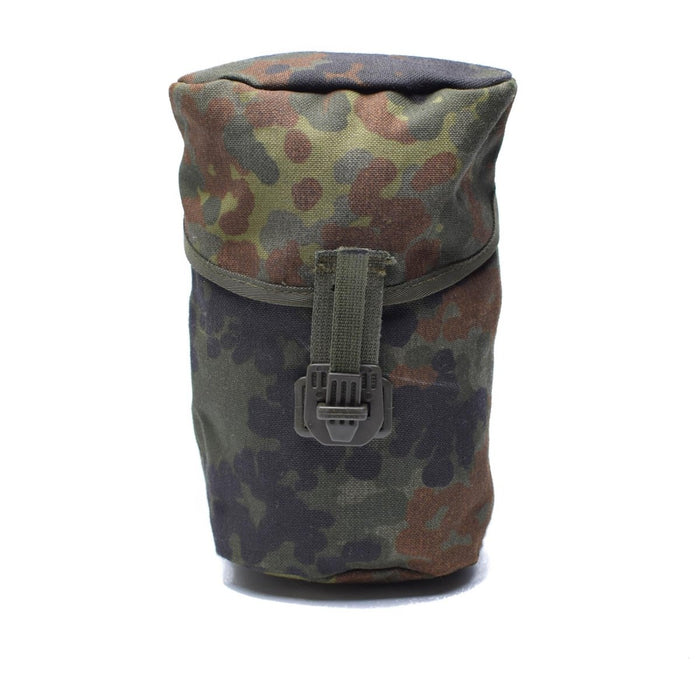Original German military surplus BW troops flectarn canteen water bottle pouch - GoMilitar