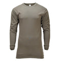 Original deutsches Militär-Thermo-Unterhemd, atmungsaktiv, langärmelig, Oliv