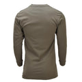 Original deutsches Militär-Thermo-Unterhemd, atmungsaktiv, langärmelig, Oliv