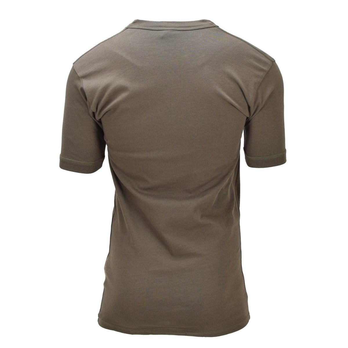 Original deutsches Militär Thermo-Unterhemd Baumwolle Kurzarm Surplus Oliv