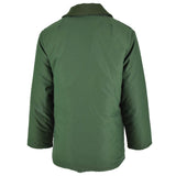 Original deutscher Polizeioffizier-Parka, warme, grüne Kapuzenjacke, winddichtes Futter
