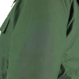 Original deutscher Polizeioffizier-Parka, warme, grüne Kapuzenjacke, winddichtes Futter