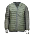 Original griechische Armee M65 Liner Jacke gesteppt warme Militärjacke Futter grün