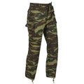 Original griechische Militär-BDU-Feldhose, Cargotaschen, Eidechsen-Tarnung