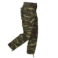 Original griechische Militär-BDU-Feldhose, Cargotaschen, Eidechsen-Tarnung