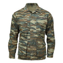 Original Greek military field BDU jacket lizard camouflage Greece army shirts - GoMilitar