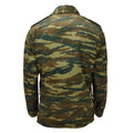 Original griechische Militär-Feldjacke M65 mit herausnehmbarem Innenfutter, Army Issue Lizard Camo