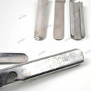 Original Hungarian army 4-piece stainless steel cutlery set with spoon, fork, knife, and can opener for outdoor use