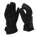 Original ungarische Armee Lederhandschuhe gefüttert Militär Winter Outdoor Schwarz