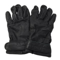 Original ungarische Armee Lederhandschuhe gefüttert Militär Winter Outdoor Schwarz
