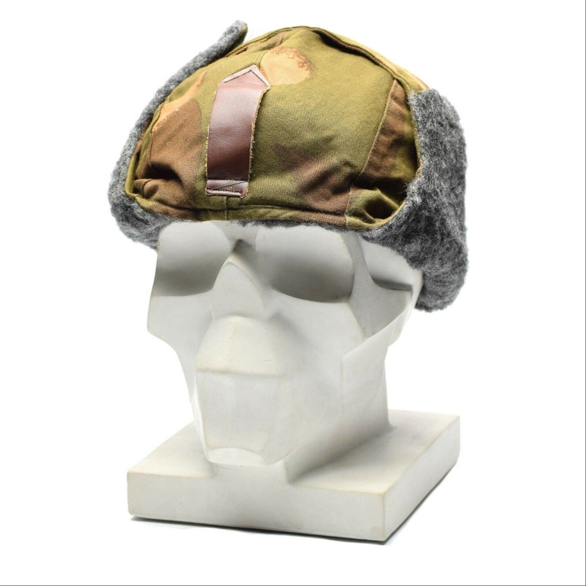 Original ungarische Armee Wintermütze Fallschirmjäger Militär Uschanka Mütze Fallschirm