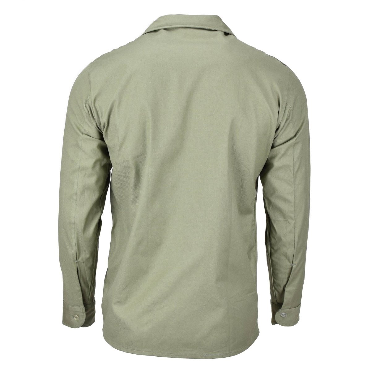 Original ungarisches Militär-Kampfhemd oliv langarm mit Taschenfeld NEU