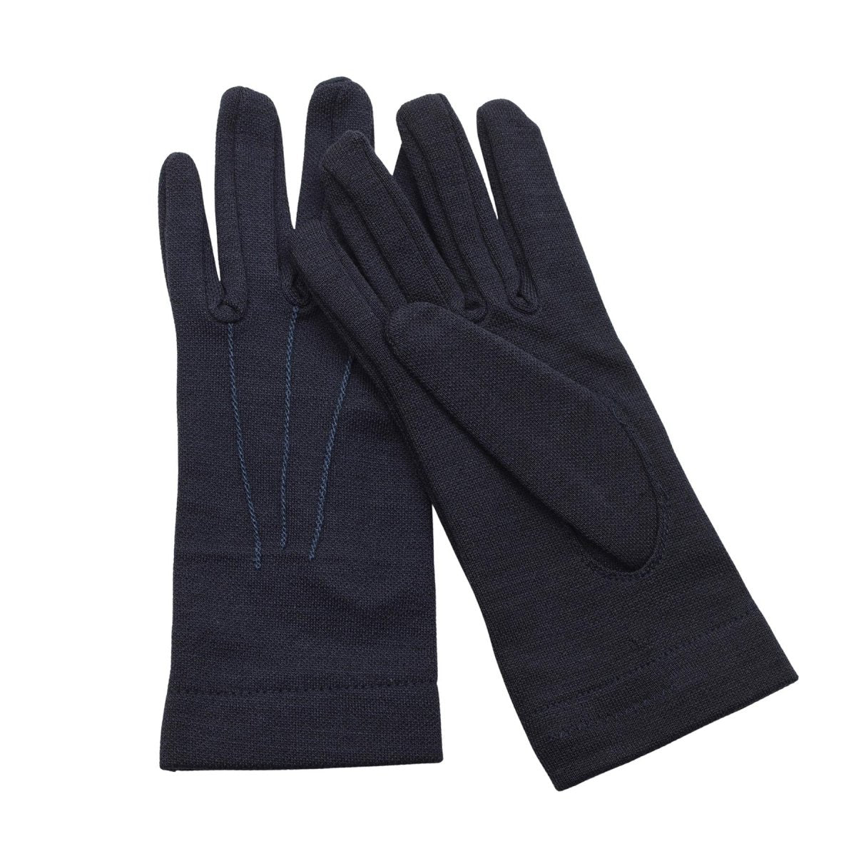 Original italienische Luftwaffe Militär-Thermo-Handschuhe für kaltes Wetter, Blau