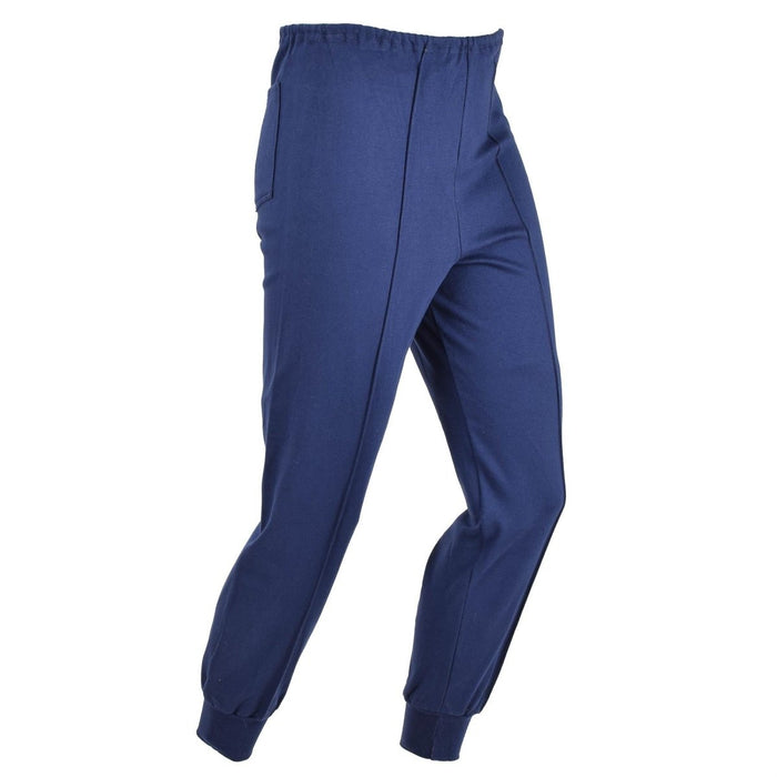 Originale sportliche blaue Jogginghose der italienischen Luftwaffe, Activewear-Vintage-Hose, NEU – GoMilitar