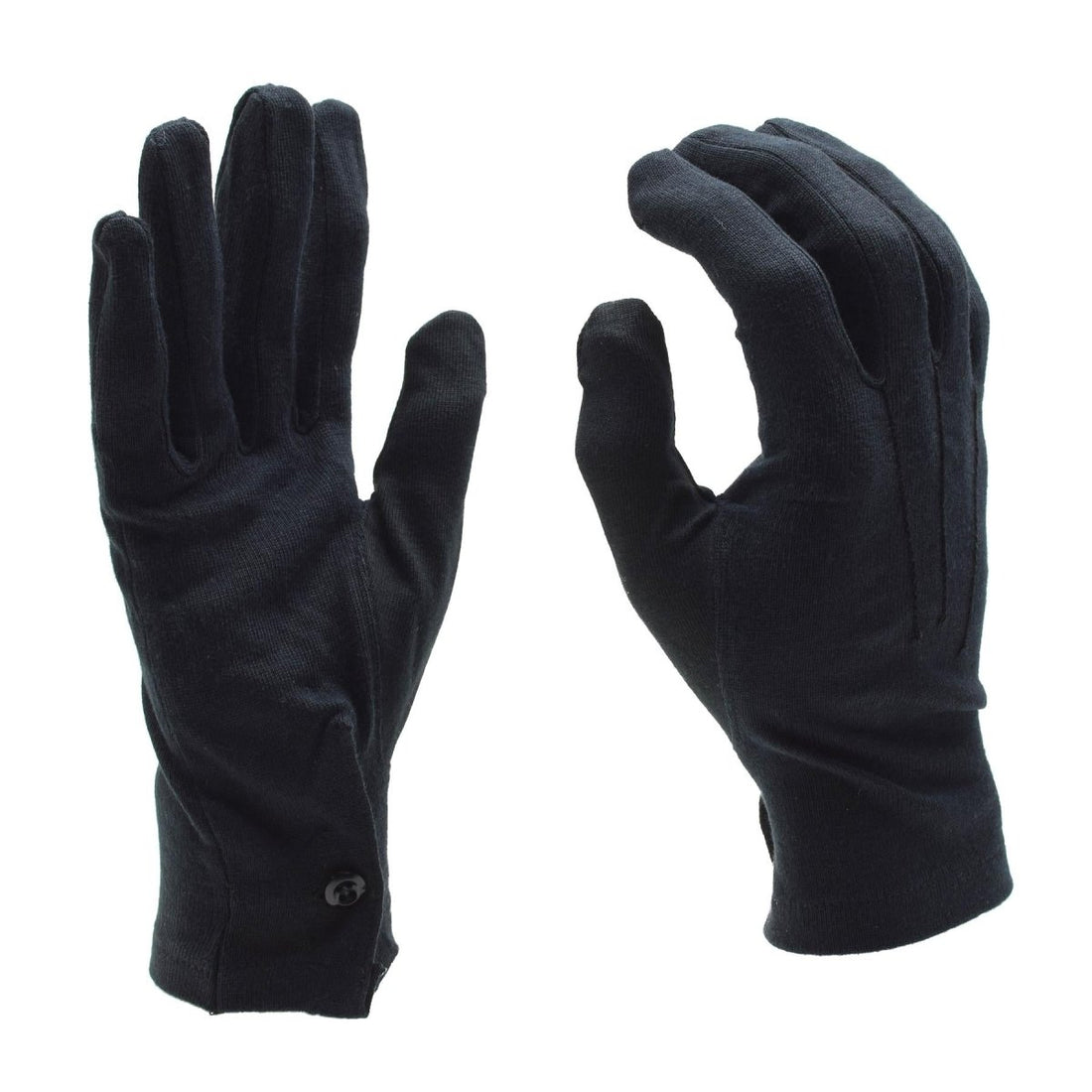 Original italienische Armee-Carabinieri-Thermo-Anzughandschuhe, Militärausgabe, Schwarz