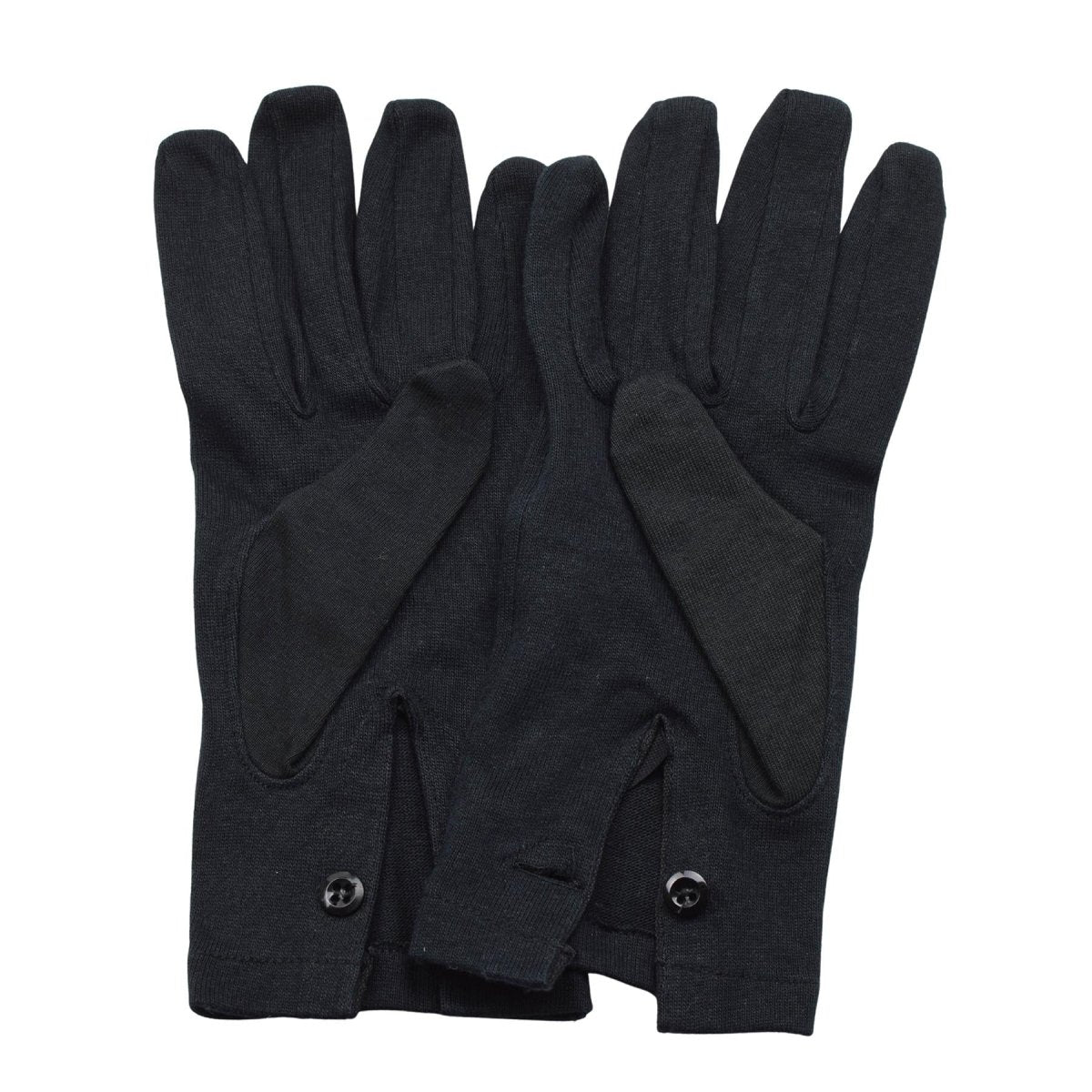 Original italienische Armee-Carabinieri-Thermo-Anzughandschuhe, Militärausgabe, Schwarz