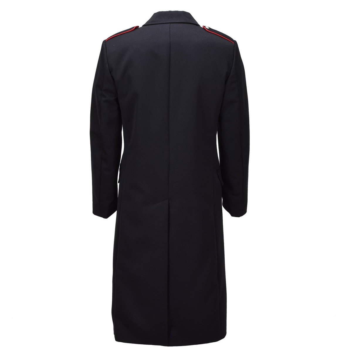 Originaler Wollmantel der Carabinieri der italienischen Armee, zweireihig, schwarz
