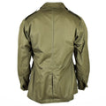 Original olivgrüne Jacke und Hemd der italienischen Armee, Militär-BDU, Überschussausgabe