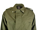 Original Italian army olive green parka military jacket BDU surplus issue coat - GoMilitar