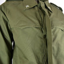 Original Italian army olive green parka military jacket BDU surplus issue coat - GoMilitar