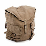 Original italienische Armee Vintage Rucksack Berg große Canvas Tasche XL Größe