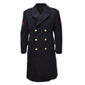 Original italienischer militärischer Carabinieri-Frack aus Wolle, zweireihig, schwarz