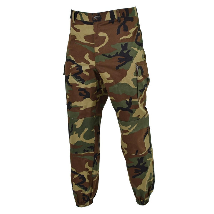 Original italienische Militär-Cargohose, Kampf-Waldtarn-Feldhose, NEU – GoMilitar