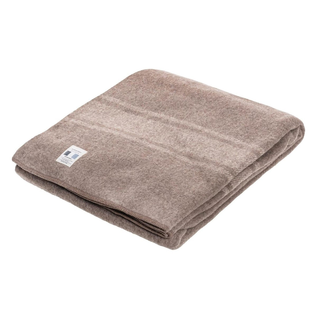 Original italienische Militärwolldecke 200 x 155 cm, Outdoor, Camping, Braun