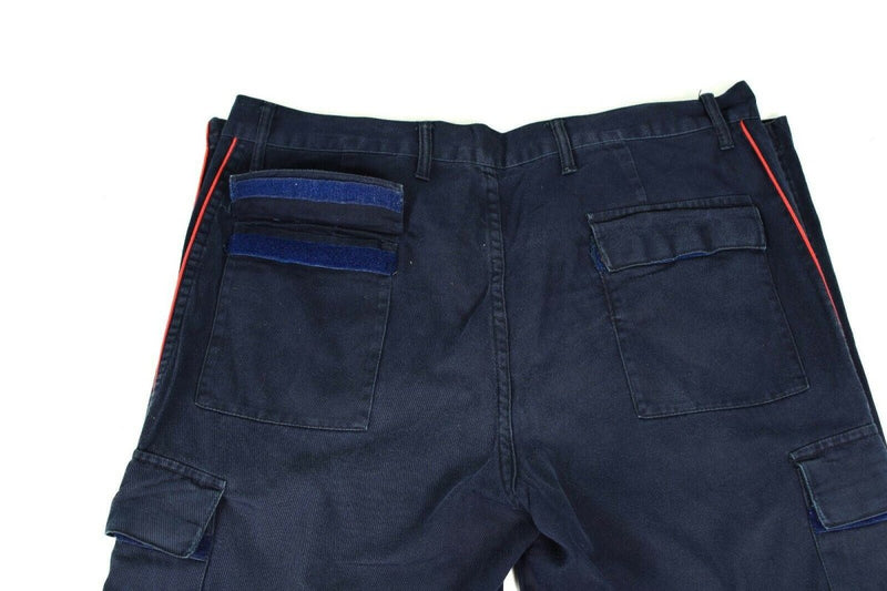 Original italienische Polizei Carabinieri Hose blaue Hose Offizier Strafverfolgung
