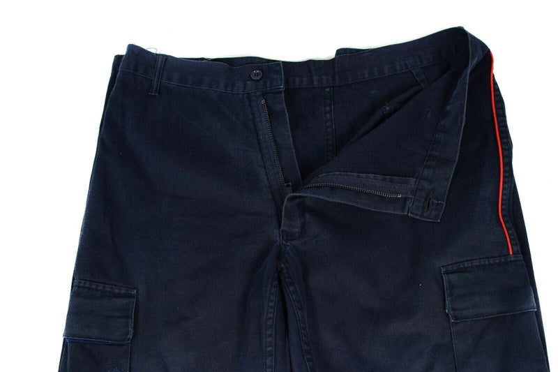 Original italienische Polizei Carabinieri Hose blaue Hose Offizier Strafverfolgung