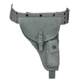 Original italienisches Polizei-Pistole-Gürtelholster mit Munitionstasche-Hüftsystem NEU