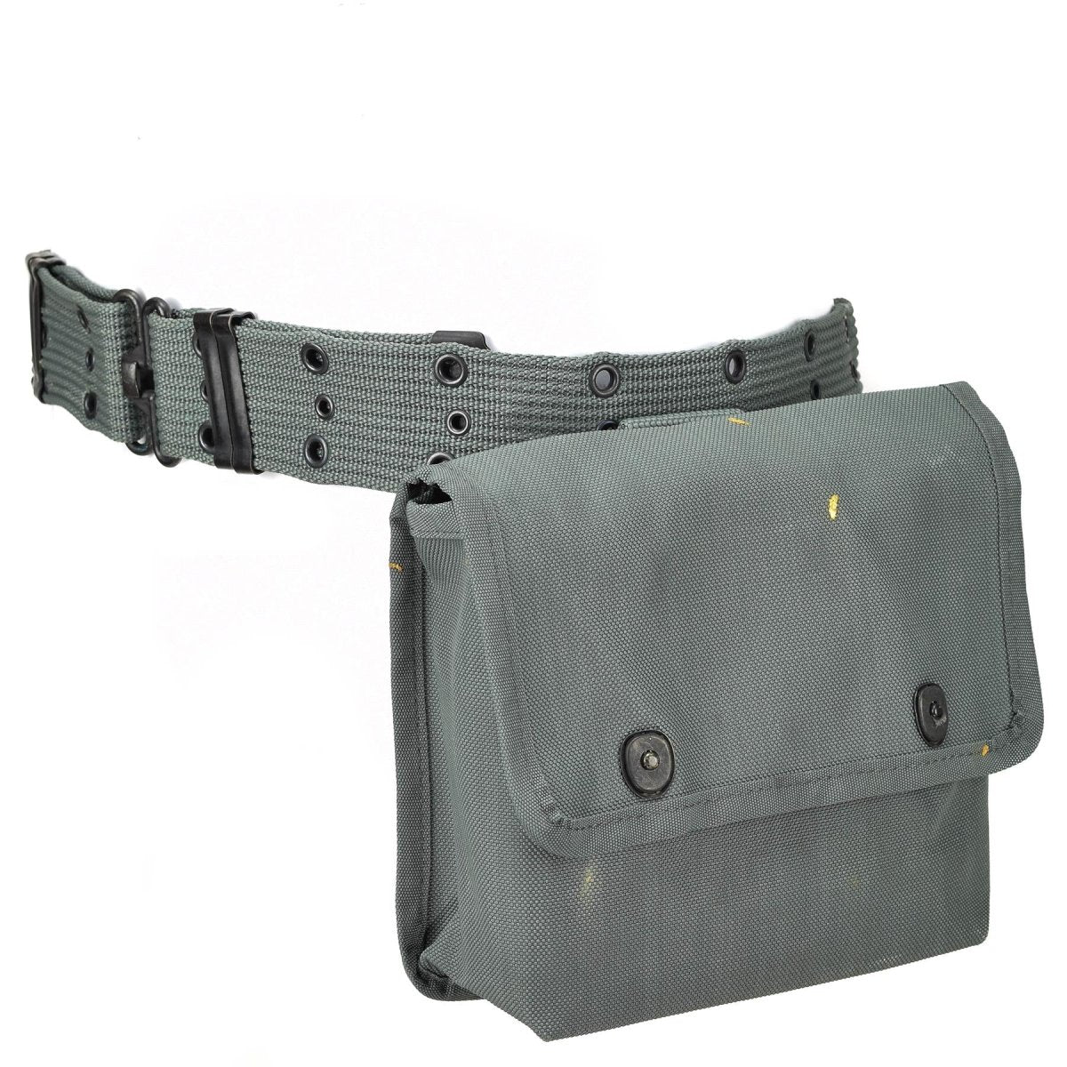Original italienisches Polizei-Pistole-Gürtelholster mit Munitionstasche-Hüftsystem NEU