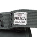 Original italienisches Polizei-Pistole-Gürtelholster mit Munitionstasche-Hüftsystem NEU