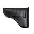 Original italienisches Militär-Pistolenholster aus Leder für Beretta-Gun-Carry, Schwarz