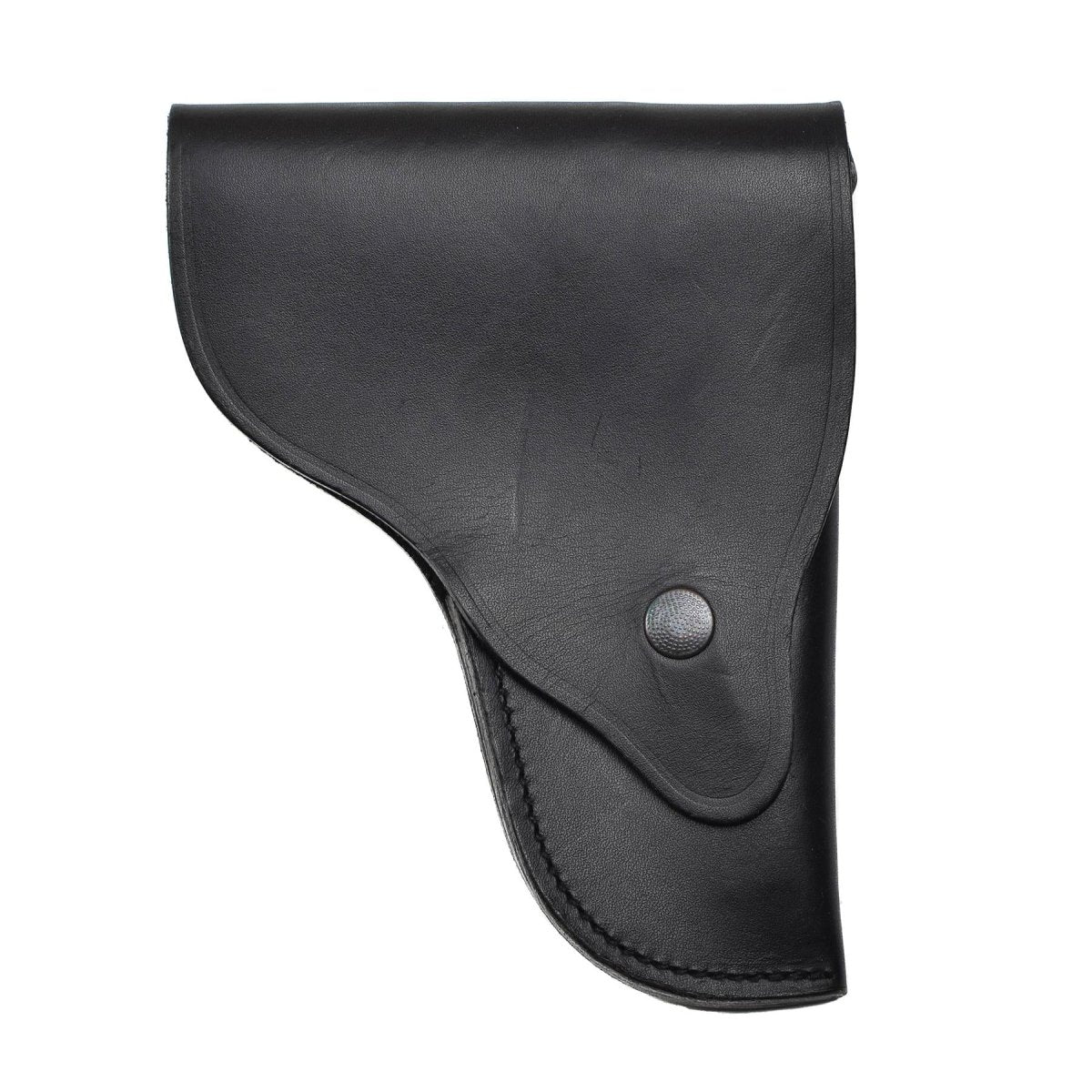 Original italienisches Militär-Pistolenholster aus Leder für Beretta-Gun-Carry, Schwarz