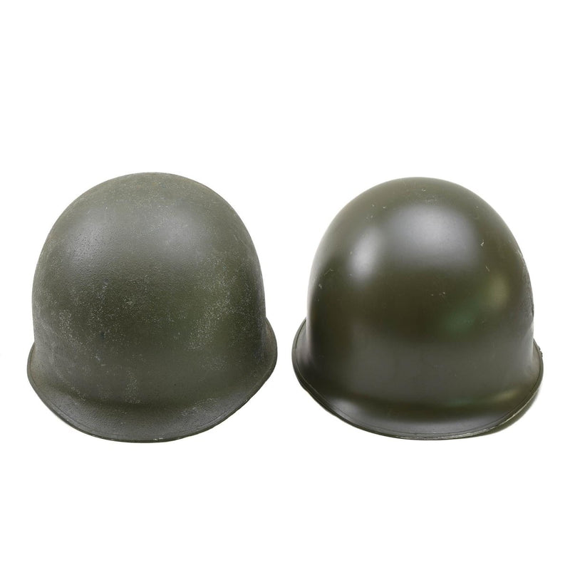 Original Military Belgian Steel Helmet M51 tactical combat army inner pvc Olive - GoMilitar
