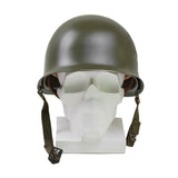 Original belgischer Militärstahlhelm M51 taktischer Kampfhelm Armee Innenteil PVC Oliv