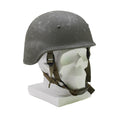 Original italienischer Militärhelm Ballistics TP OD grün mit Abdeckung für taktischen Kampf