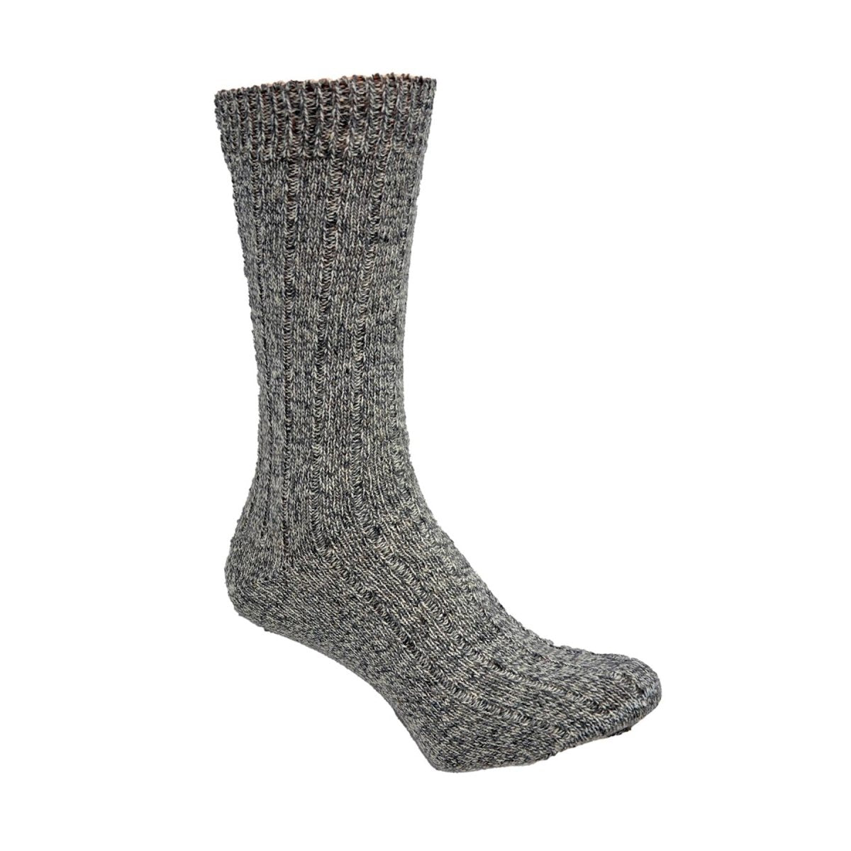 Original norwegische Militärsocken aus Merinowolle, atmungsaktiv, Trendlinie, Grau