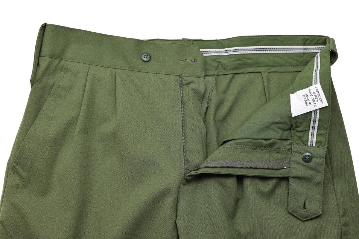 Original polnische Militär-Anzughose, robuste Feldhose, Armee-OD-Grün