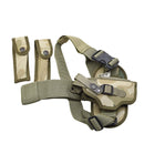 Original Polish Military Drop Leg Holster P - 83 Wanad Pantera Desert Camo - GoMilitar