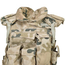 Original Polish Military Tactical Vest Plate Carrier lightweight Desert Camo - GoMilitar