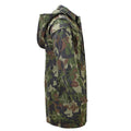 Original rumänische Militärparka M93 mit Camouflage-Blattmuster und Kapuze, lange Jacke, taktisch, NEU
