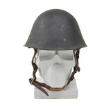 Original rumänischer Militärischer taktischer Stahlhelm M73 Fallschirmjäger Kinnriemen Oliv