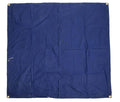 Original rumänische Militärzeltplane blau wasserdicht 1,80x1,80cm Überschuss